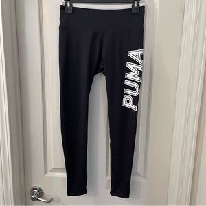 Puma Legging - Black/White.  Womens:  Small.